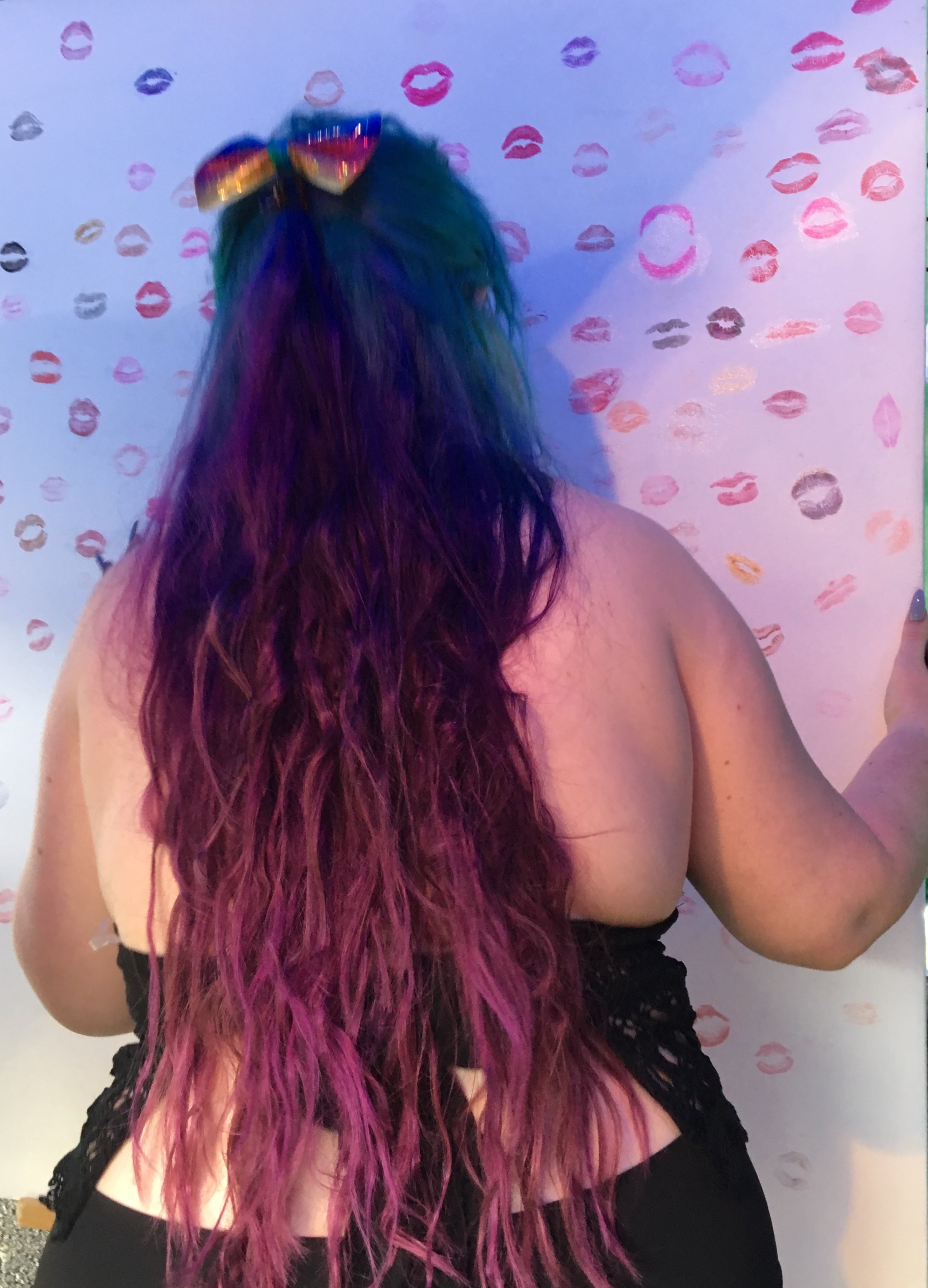 Kiss Painting: Toronto Pride 2018